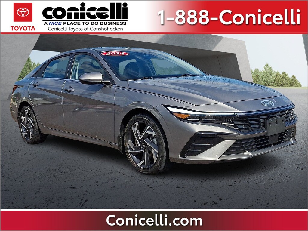 Used 2024 Hyundai Elantra Hybrid Limited Sedan