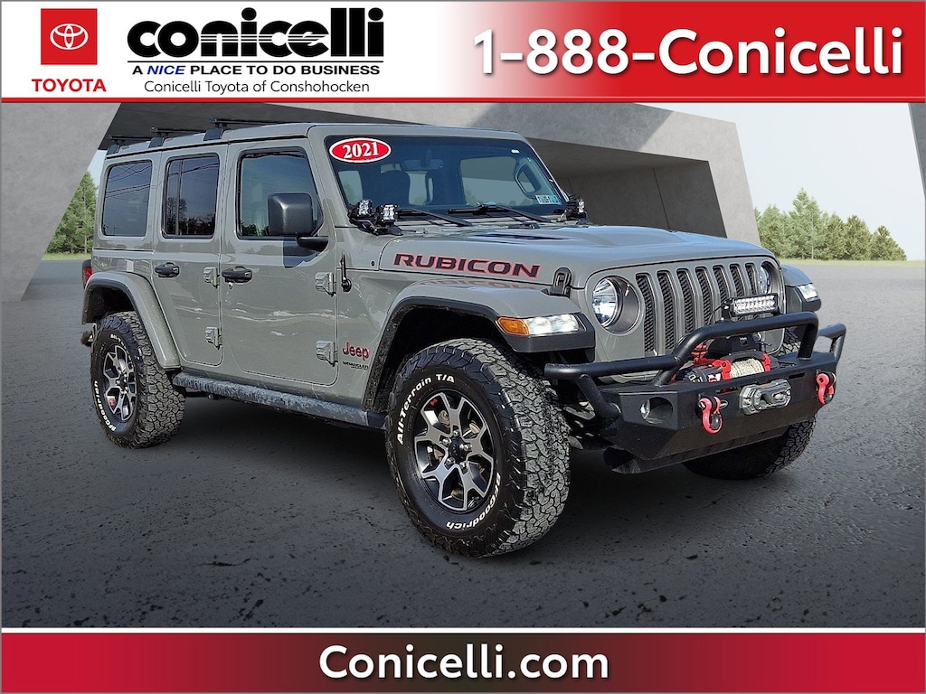 Used 2021 Jeep Wrangler Unlimited Rubicon SUV