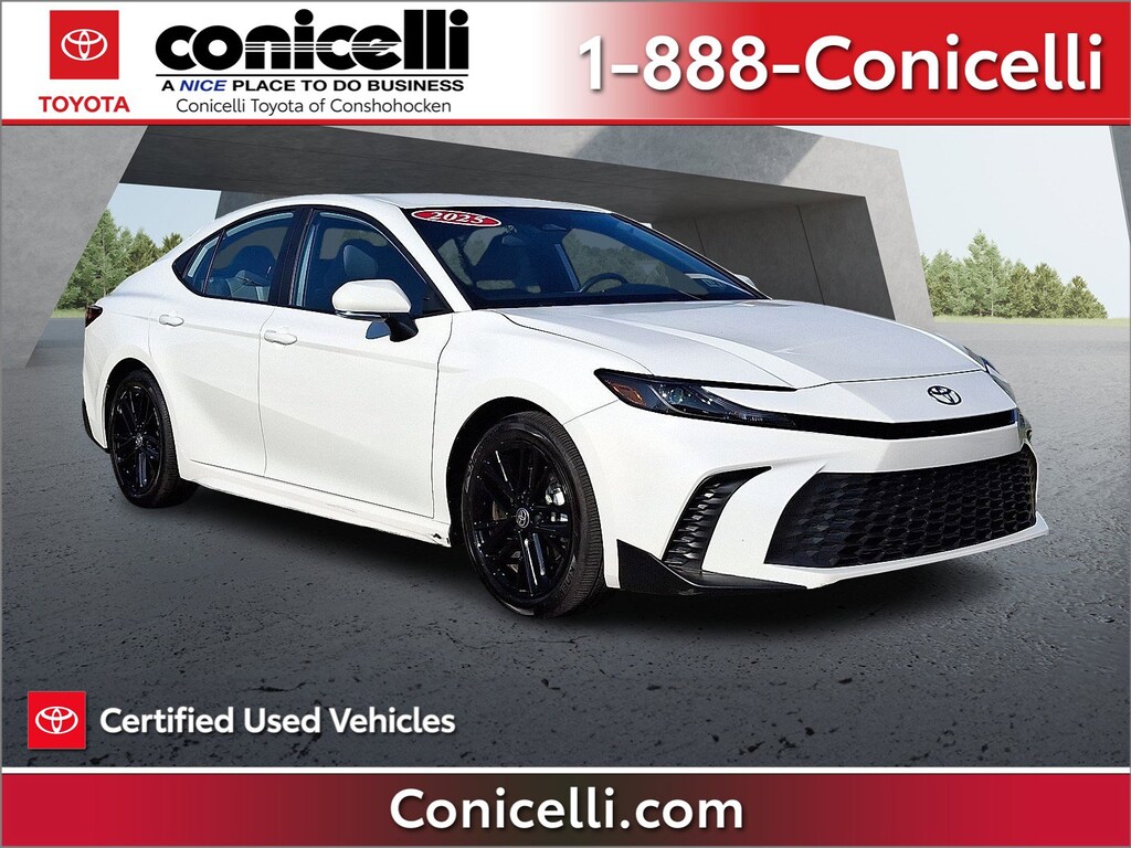 Certified 2025 Toyota Camry SE Sedan