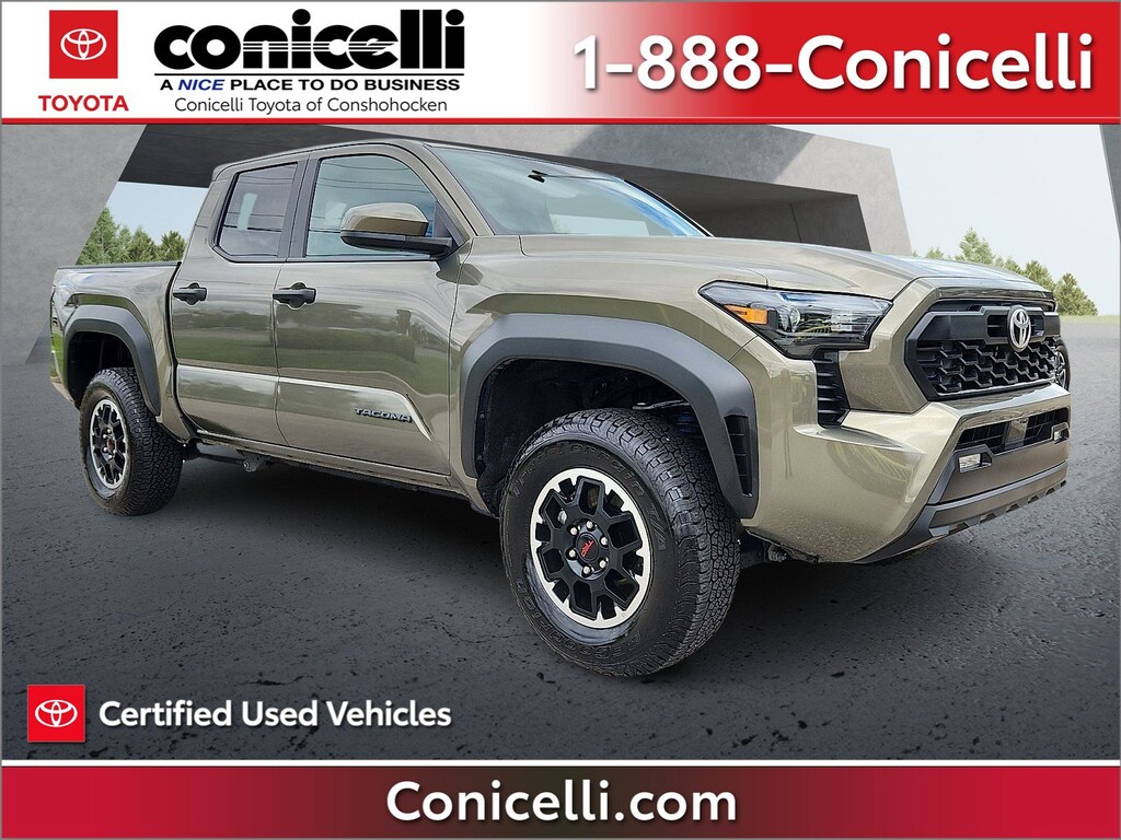 Certified 2025 Toyota Tacoma TRD Off Road Truck Double Cab