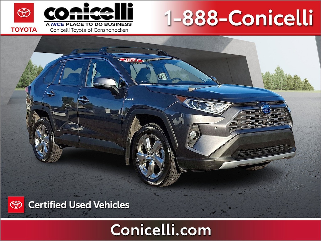 Certified 2021 Toyota RAV4 Hybrid Limited Hybrid Limited SUV