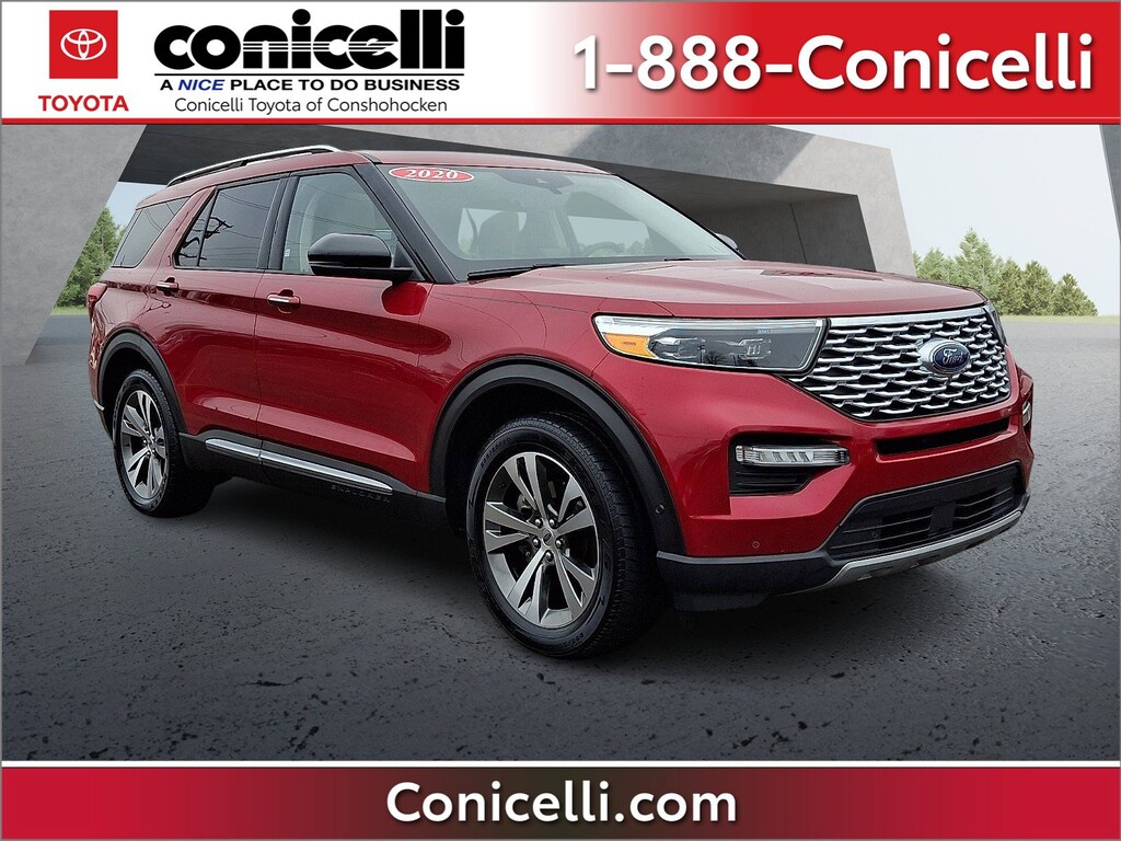 Used 2020 Ford Explorer Platinum SUV
