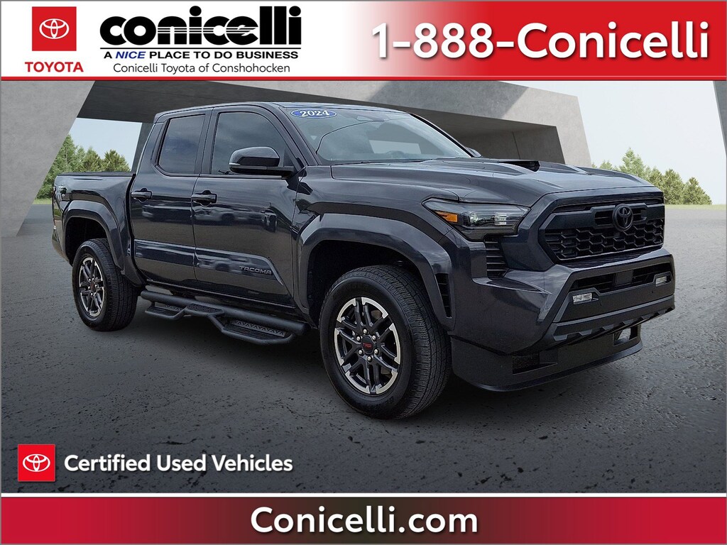 Certified 2024 Toyota Tacoma TRD Sport Truck Double Cab