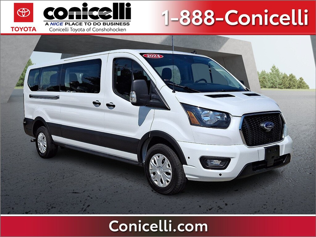 Used 2024 Ford Transit Passenger Wagon XLT Wagon Low Roof Van