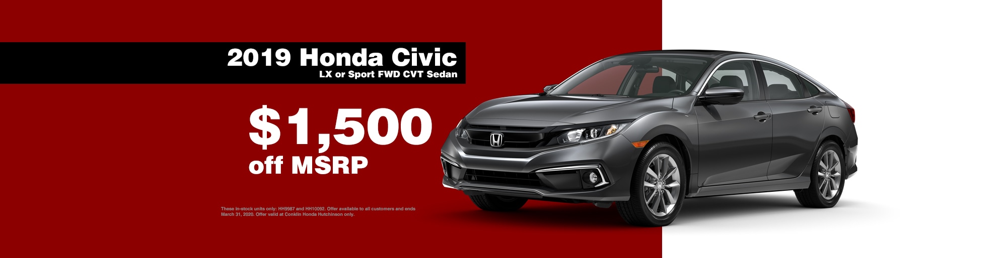 Conklin Honda Hutchinson Honda Dealer near Wichita, KS