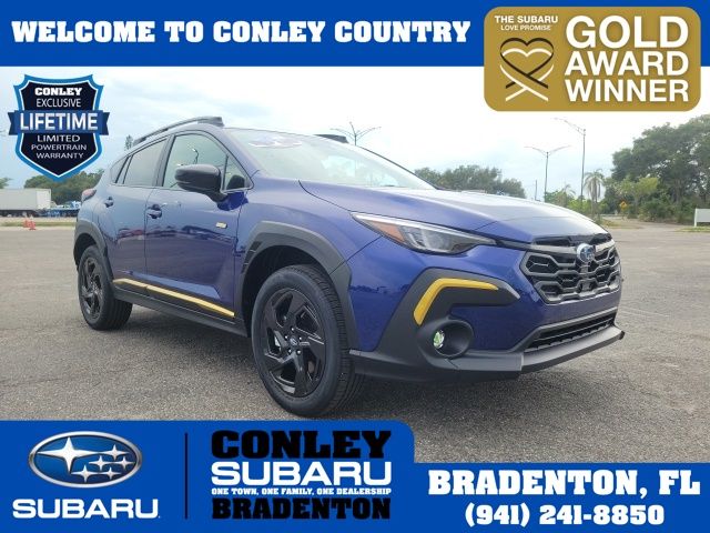 Sapphire Blue Pearl 2026 Subaru Crosstrek SUV / Crossover All-Wheel Drive Continuously Variable Transmission
