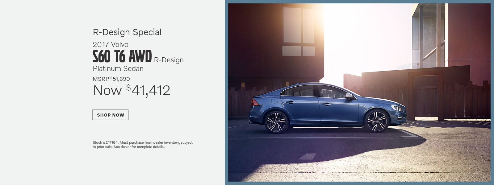 2017 Volvo S60 T6 R-Design
