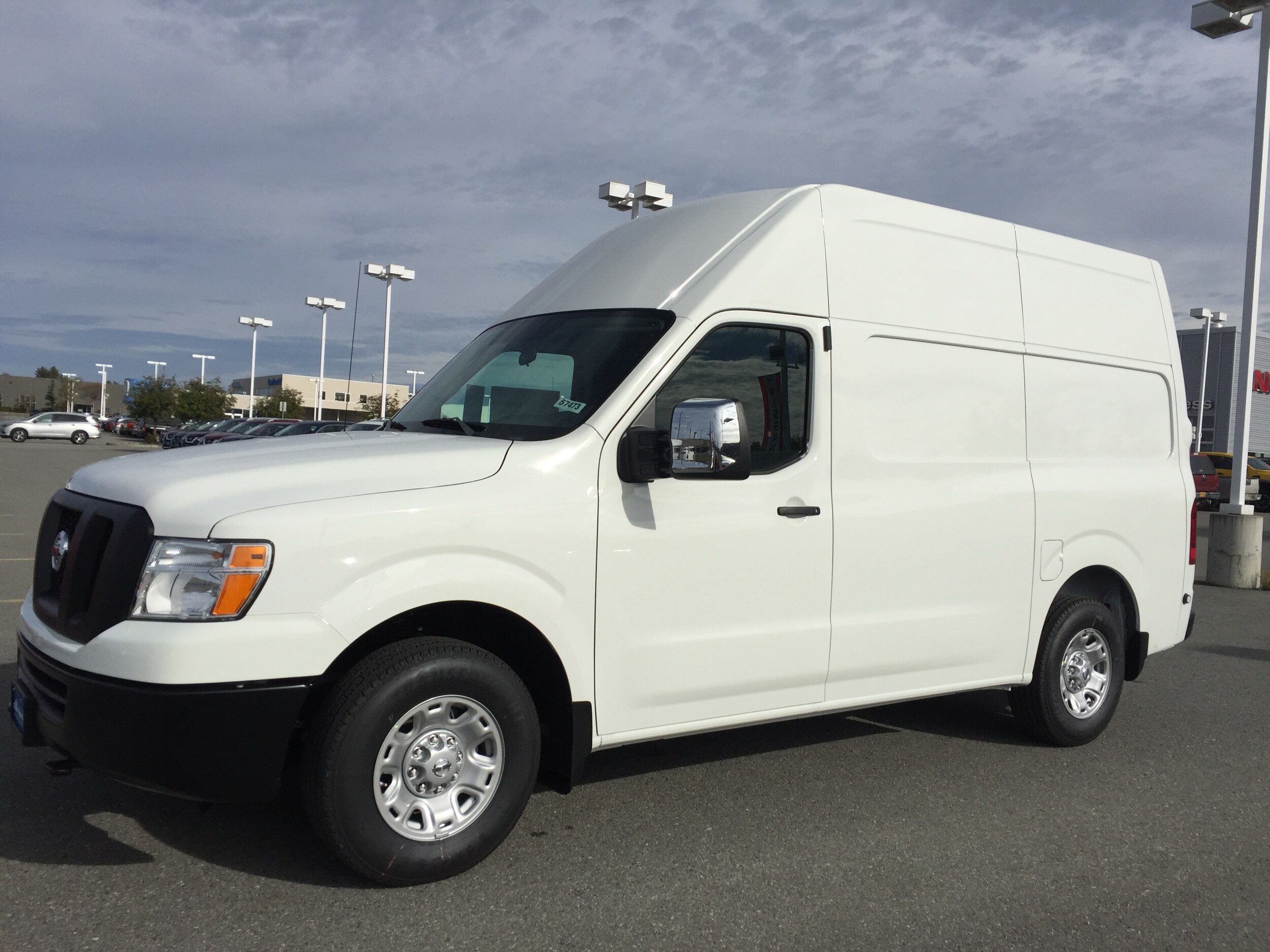 v8 cargo van