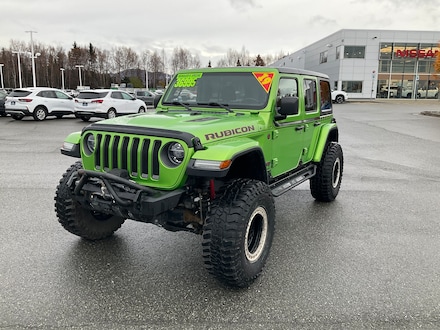 Used 2019 Jeep Wrangler Unlimited Rubicon 4x4 SUV for sale in Anchorage, AK