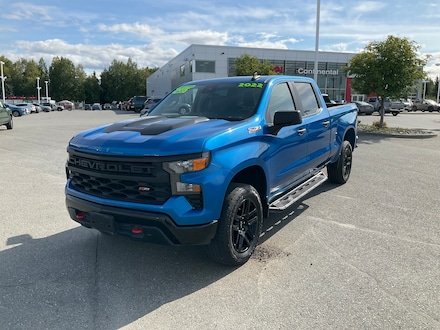 Used 2022 Chevrolet Silverado 1500 Custom Trail Boss Truck Crew Cab for sale in Anchorage, AK