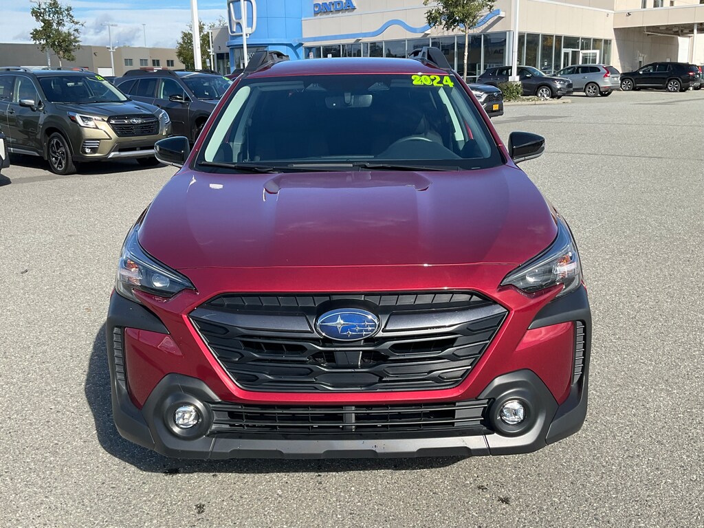 Certified Used 2024 Subaru Outback Premium Crimson Red Pearl For Sale