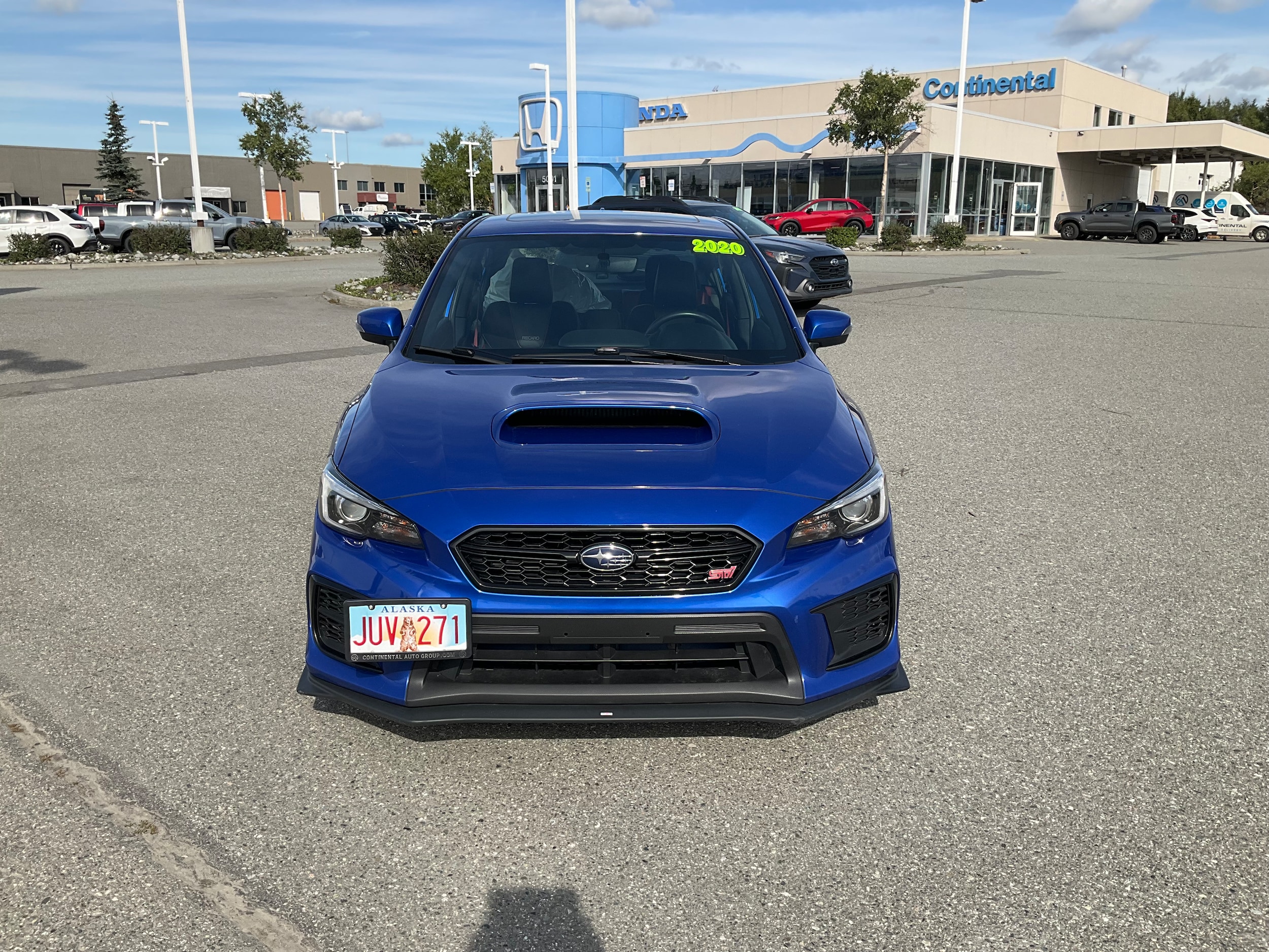 Used 2020 Subaru WRX STI Limited with VIN JF1VA2V6XL9821480 for sale in Anchorage, AK