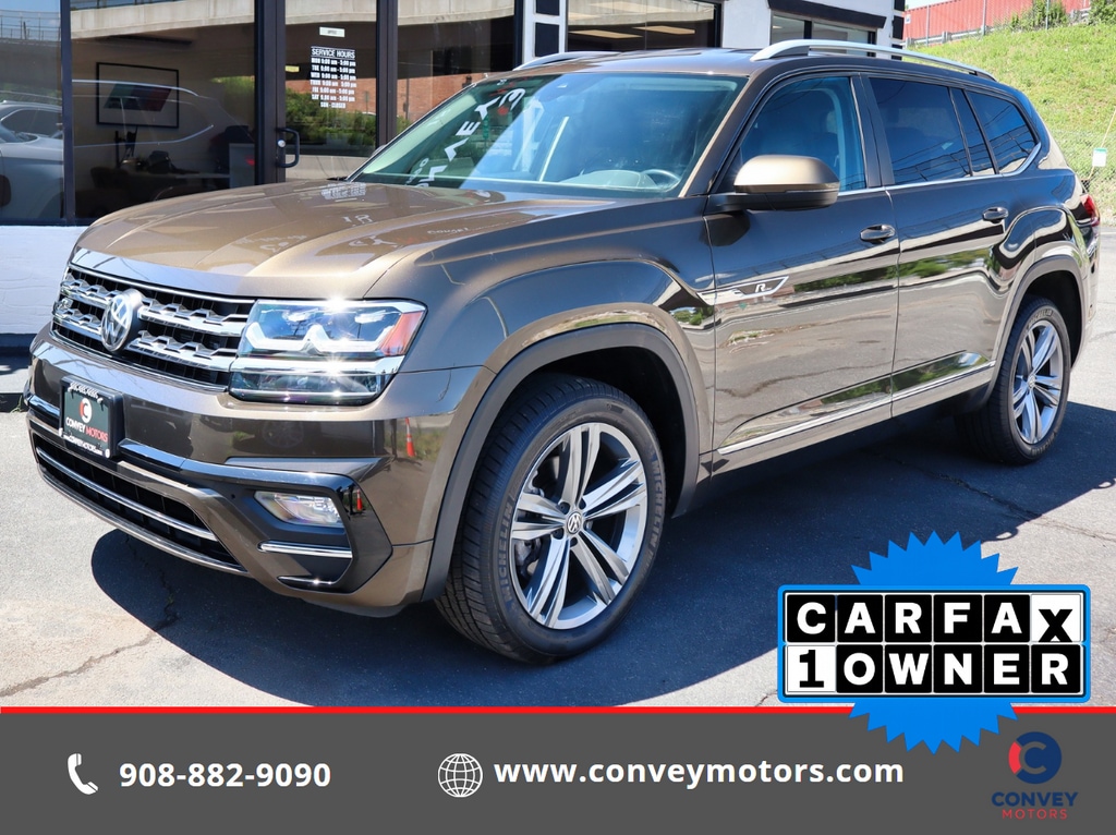 Used 2019 Volkswagen Atlas 3.6L V6 SE w/Technology R-Line 4MOTION SUV