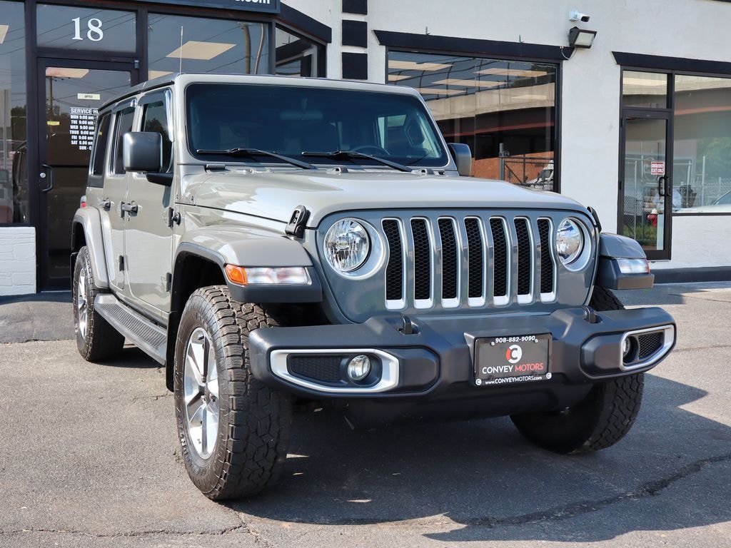 Used 2018 Jeep Wrangler Unlimited Sahara 4x4 SUV