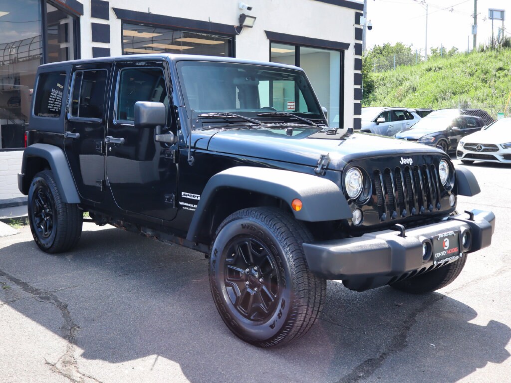 Used 2018 Jeep Wrangler JK Unlimited Sport 4x4 SUV