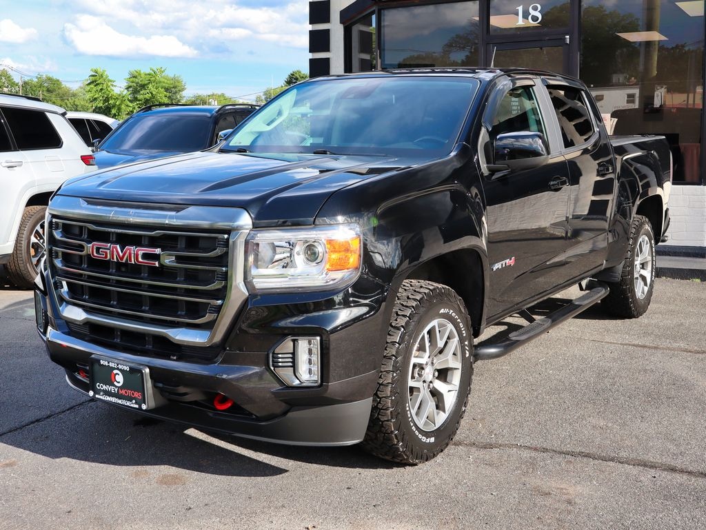 Used 2021 GMC Canyon AT4 w/Leather Truck Crew Cab
