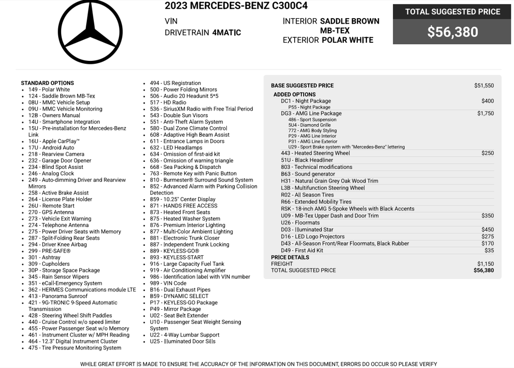 2023 Mercedes-Benz C-Class Coupe C 300 - Photo 55