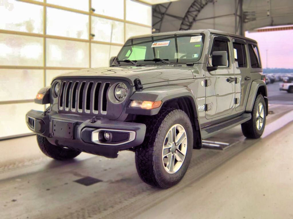Used 2018 Jeep Wrangler Unlimited Sahara 4x4 SUV