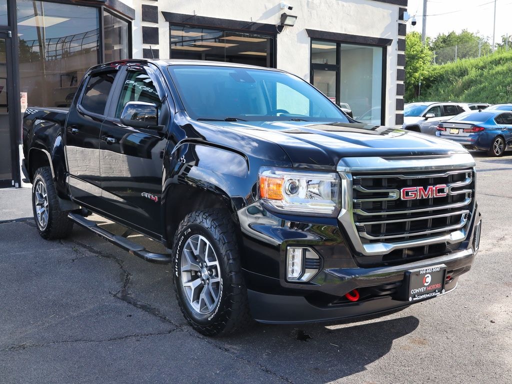 Used 2021 GMC Canyon AT4 w/Leather Truck Crew Cab