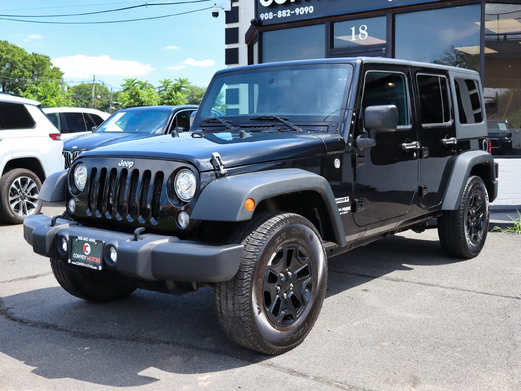Used 2018 Jeep Wrangler JK Unlimited Sport 4x4 SUV