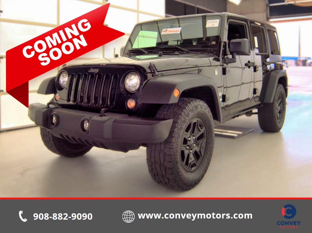 Used 2018 Jeep Wrangler JK Unlimited Sport 4x4 SUV