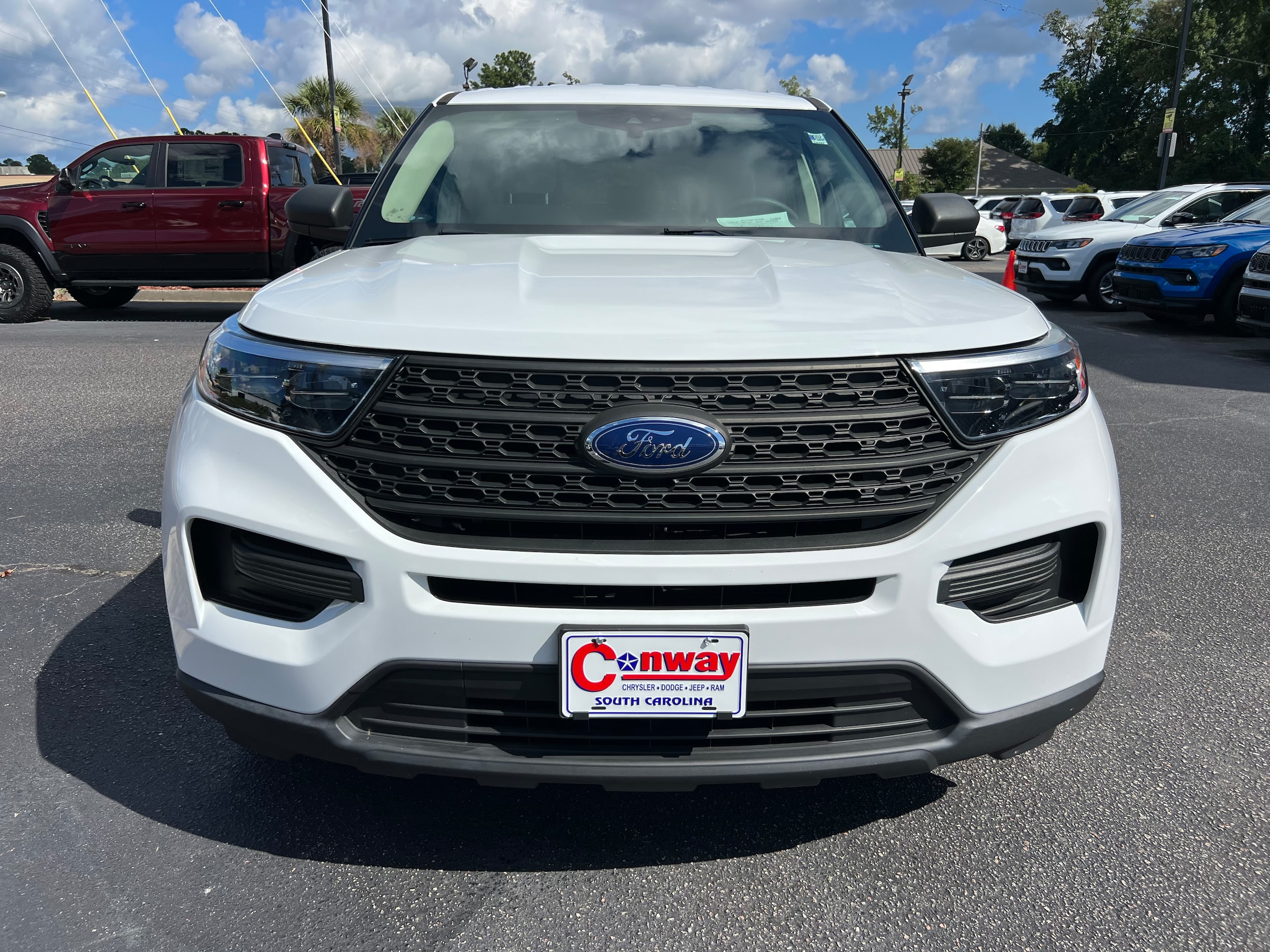 Certified 2020 Ford Explorer Base with VIN 1FMSK7BH4LGC21767 for sale in Conway, SC