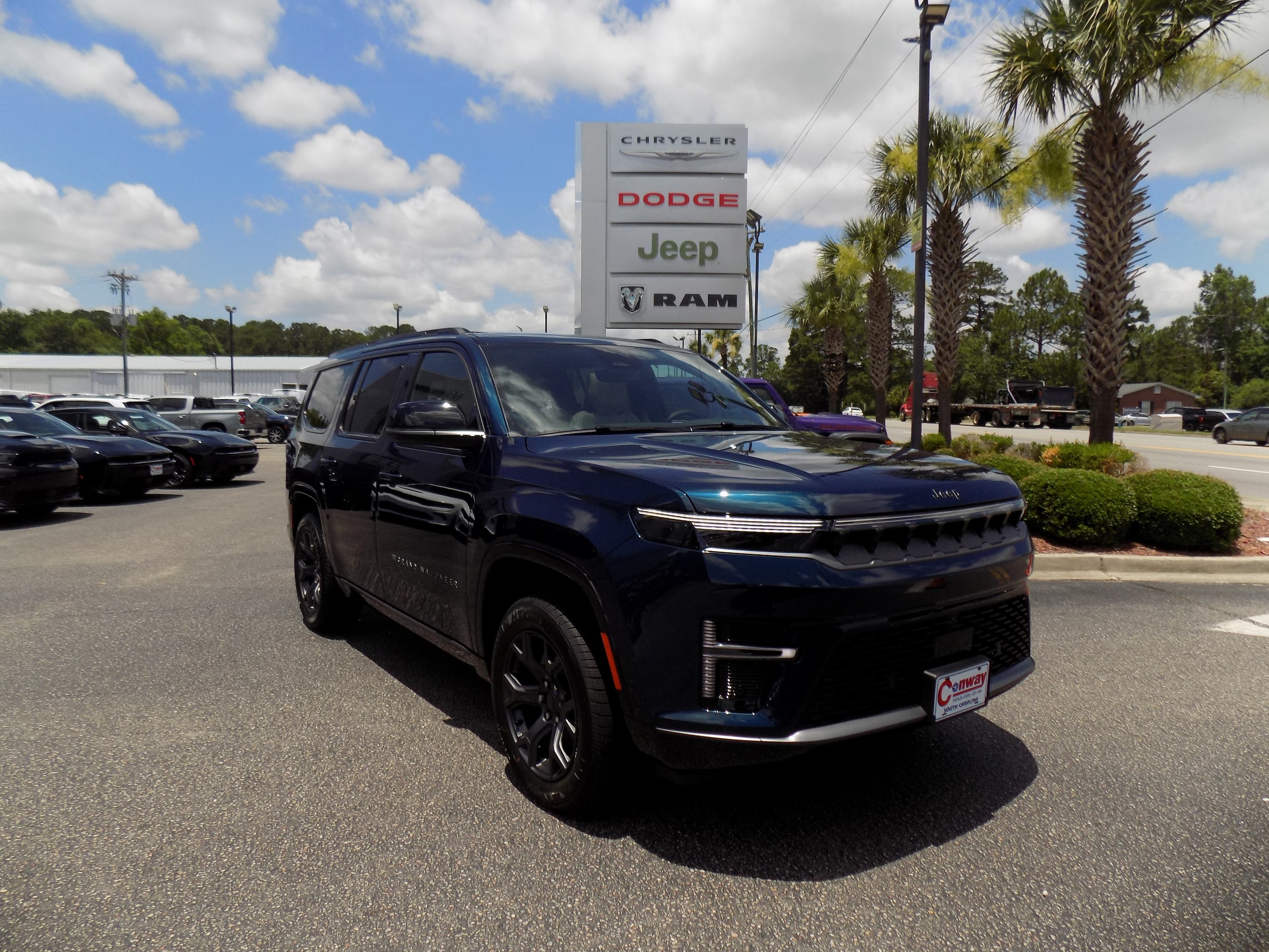Fathom Blue Pearlcoat 2026 Jeep Grand Wagoneer SUV / Crossover  8-Speed Automatic