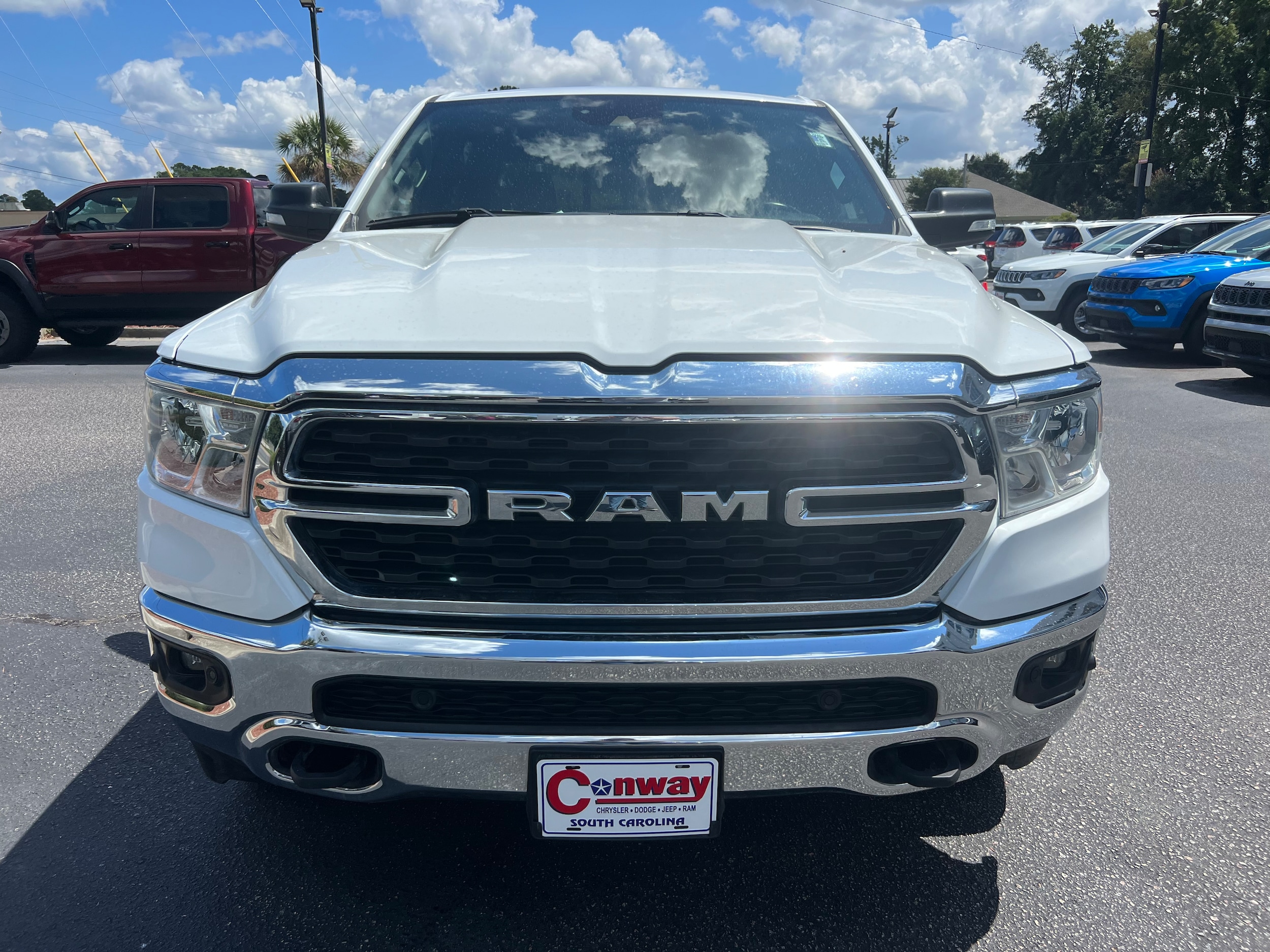 Used 2022 RAM Ram 1500 Pickup Big Horn/Lone Star with VIN 1C6SRFMT9NN443075 for sale in Conway, SC