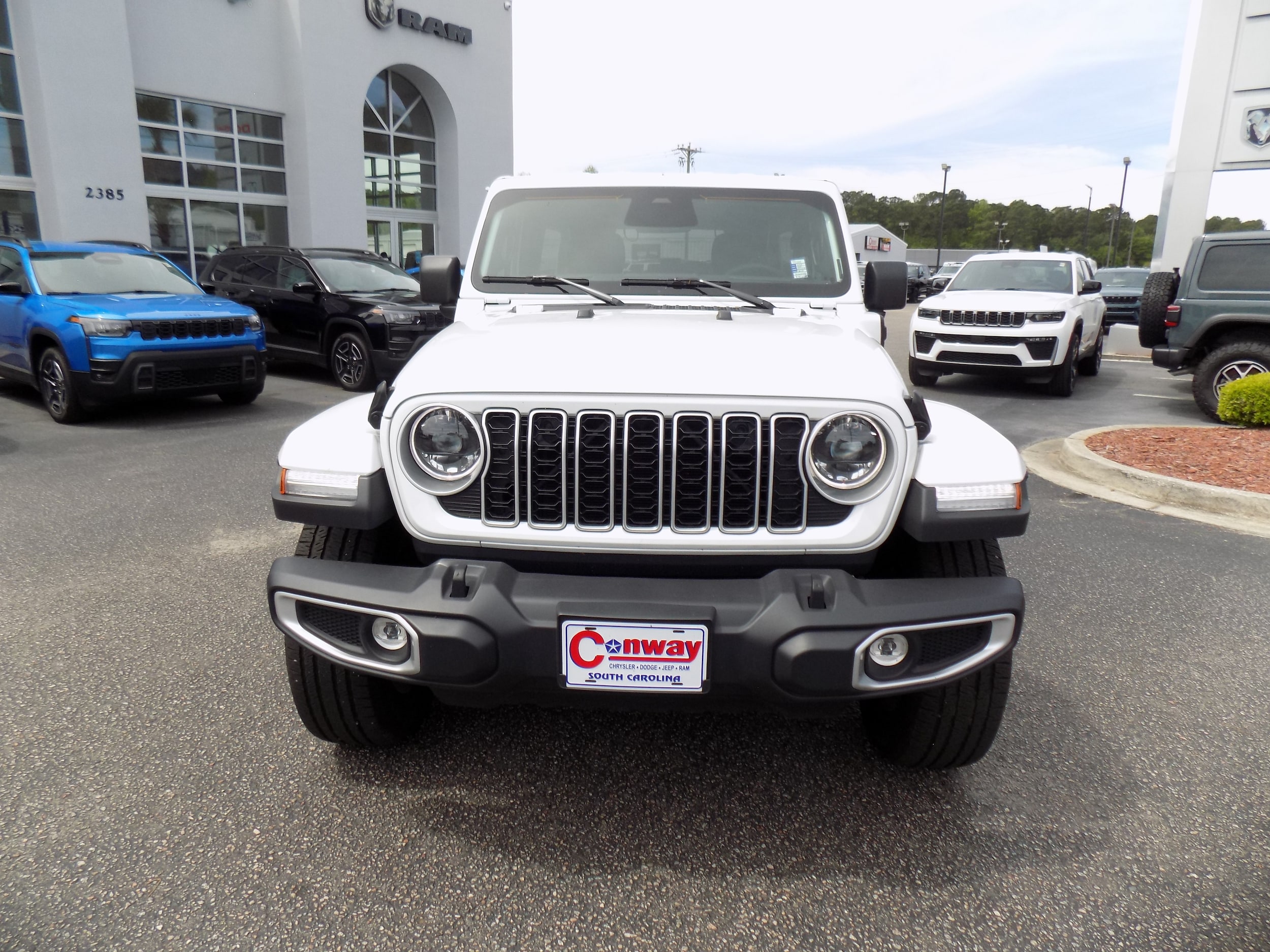 Used 2025 Jeep Wrangler 4xe Sahara 4XE with VIN 1C4RJXP63SW600986 for sale in Conway, SC