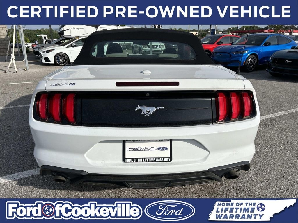 Certified 2020 Ford Mustang Ecoboost Convertible