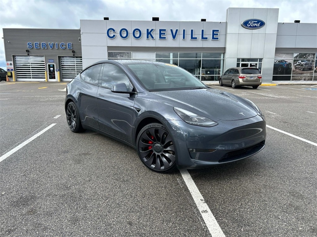 Used 2021 Tesla Model Y Performance with VIN 5YJYGDEF0MF202072 for sale in Cookeville, TN