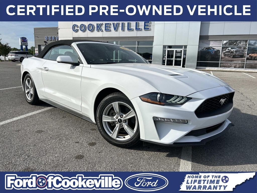 Certified 2020 Ford Mustang Ecoboost Convertible