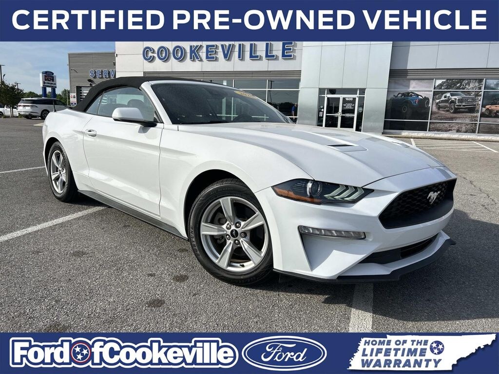 Certified 2020 Ford Mustang Ecoboost Convertible