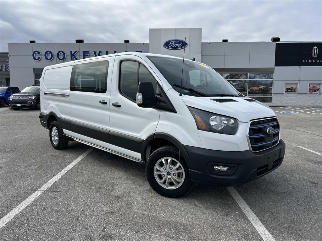 Used 2023 Ford E-Transit Cargo Van Base with VIN 1FTLW1YK0PKA47888 for sale in Cookeville, TN