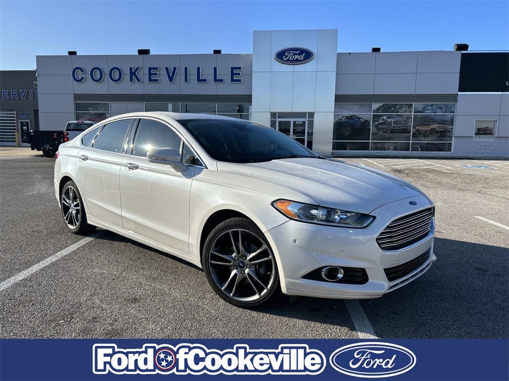 Used 2014 Ford Fusion Titanium with VIN 3FA6P0D95ER224585 for sale in Cookeville, TN