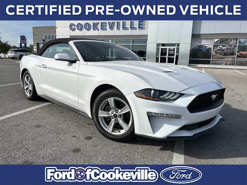 Certified 2020 Ford Mustang Ecoboost Convertible