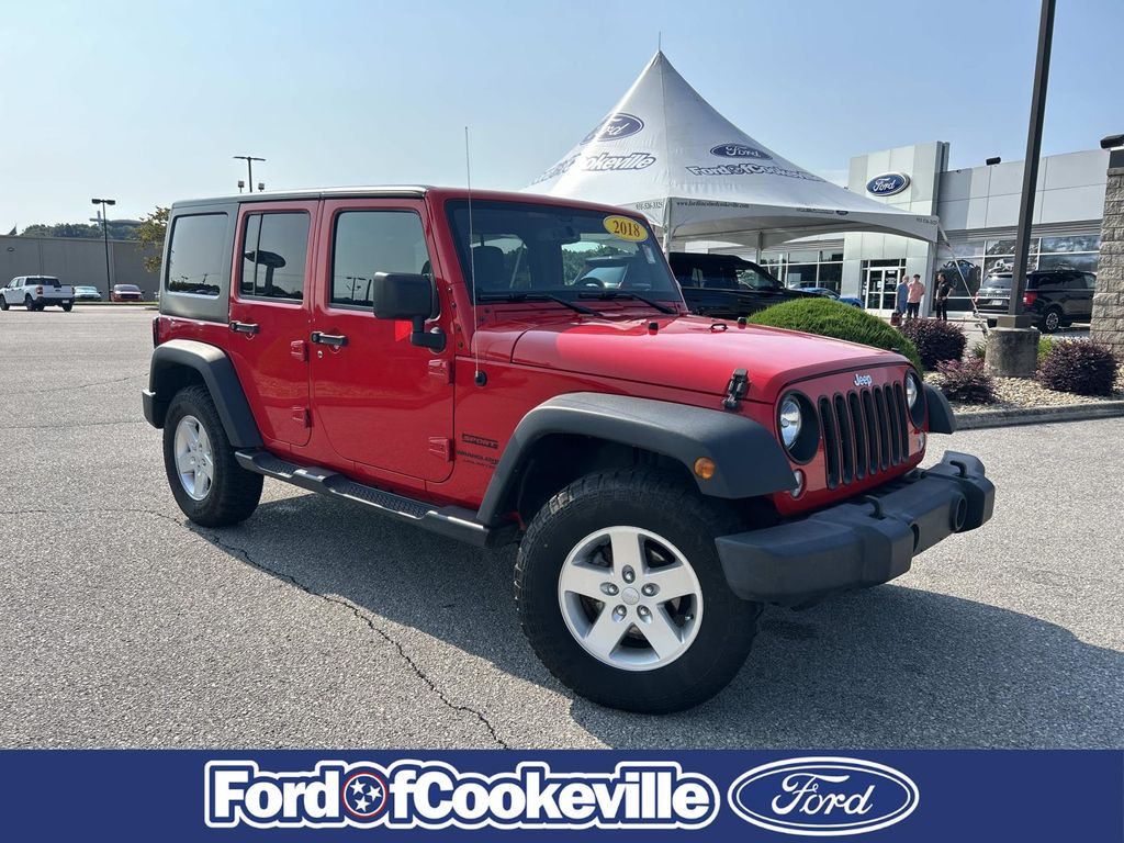 Used 2018 Jeep Wrangler JK Unlimited Sport