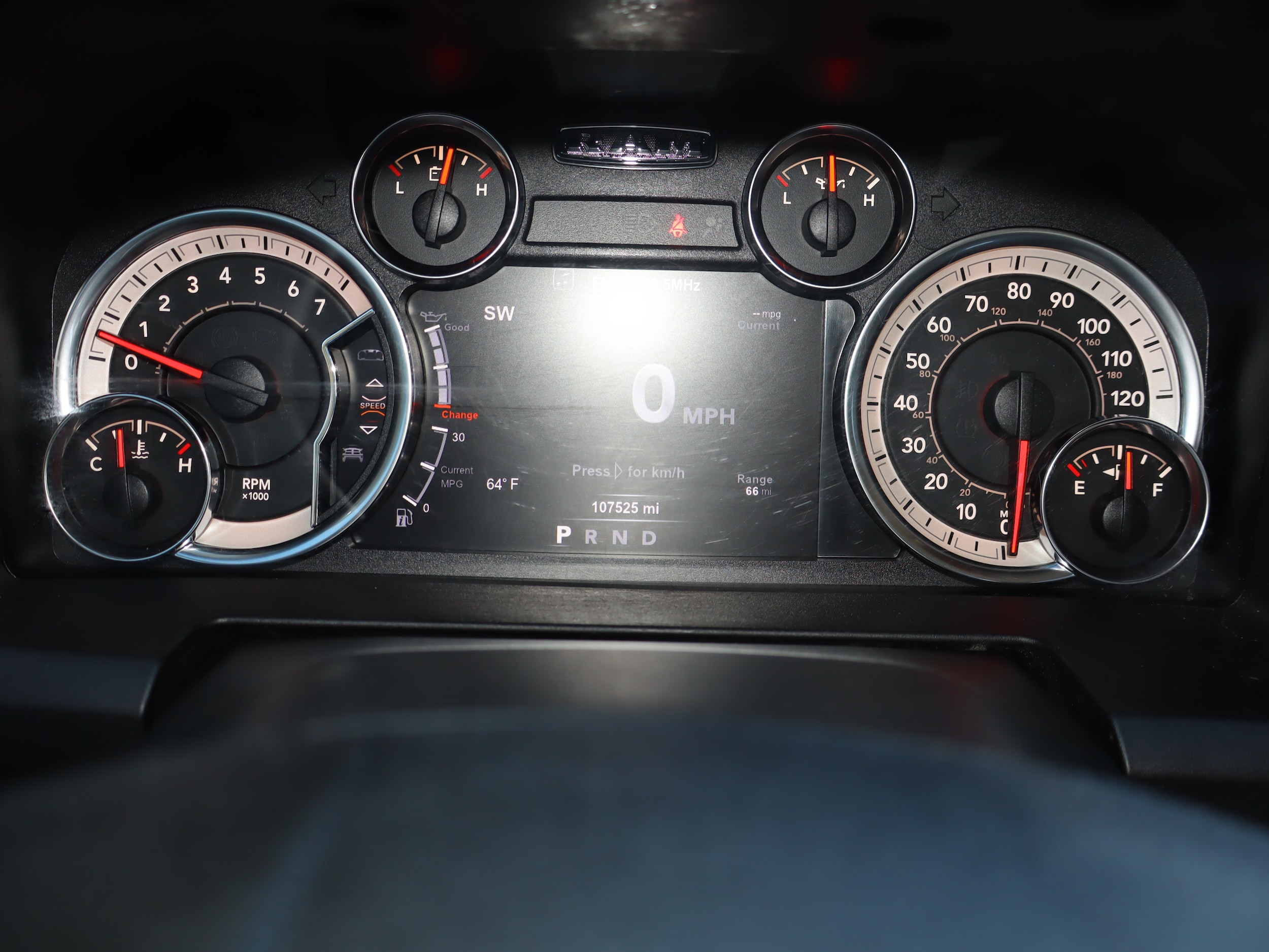 2018 Ram 1500 BIG HORN CREW CAB 4X4 Brilliant Black Crystal Pearlcoat at Cook Motor Company