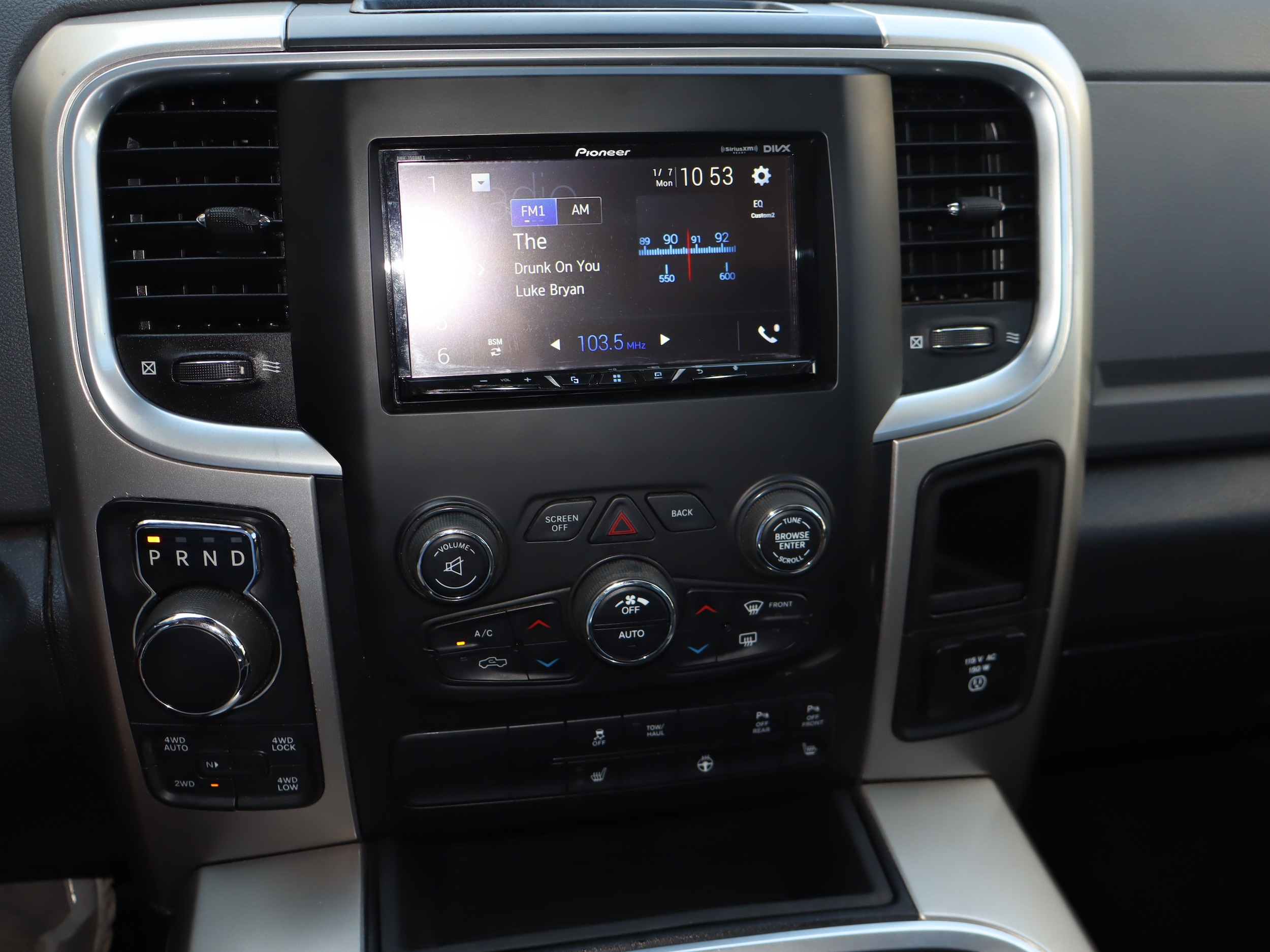 2018 Ram 1500 BIG HORN CREW CAB 4X4 Brilliant Black Crystal Pearlcoat at Cook Motor Company