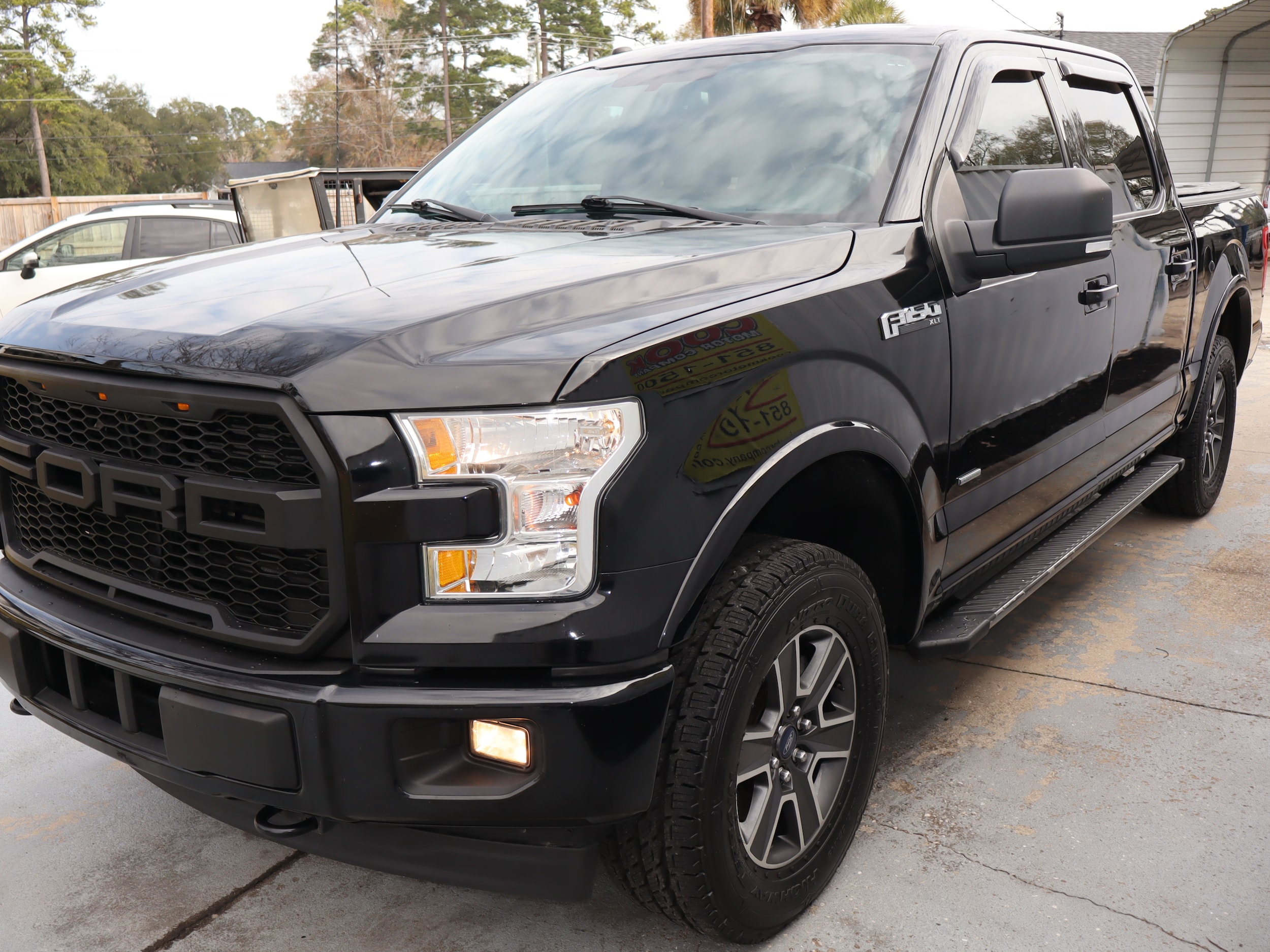 2017 Ford F-150 XLT SUPER CREW 4X4 Shadow Black at Cook Motor Company