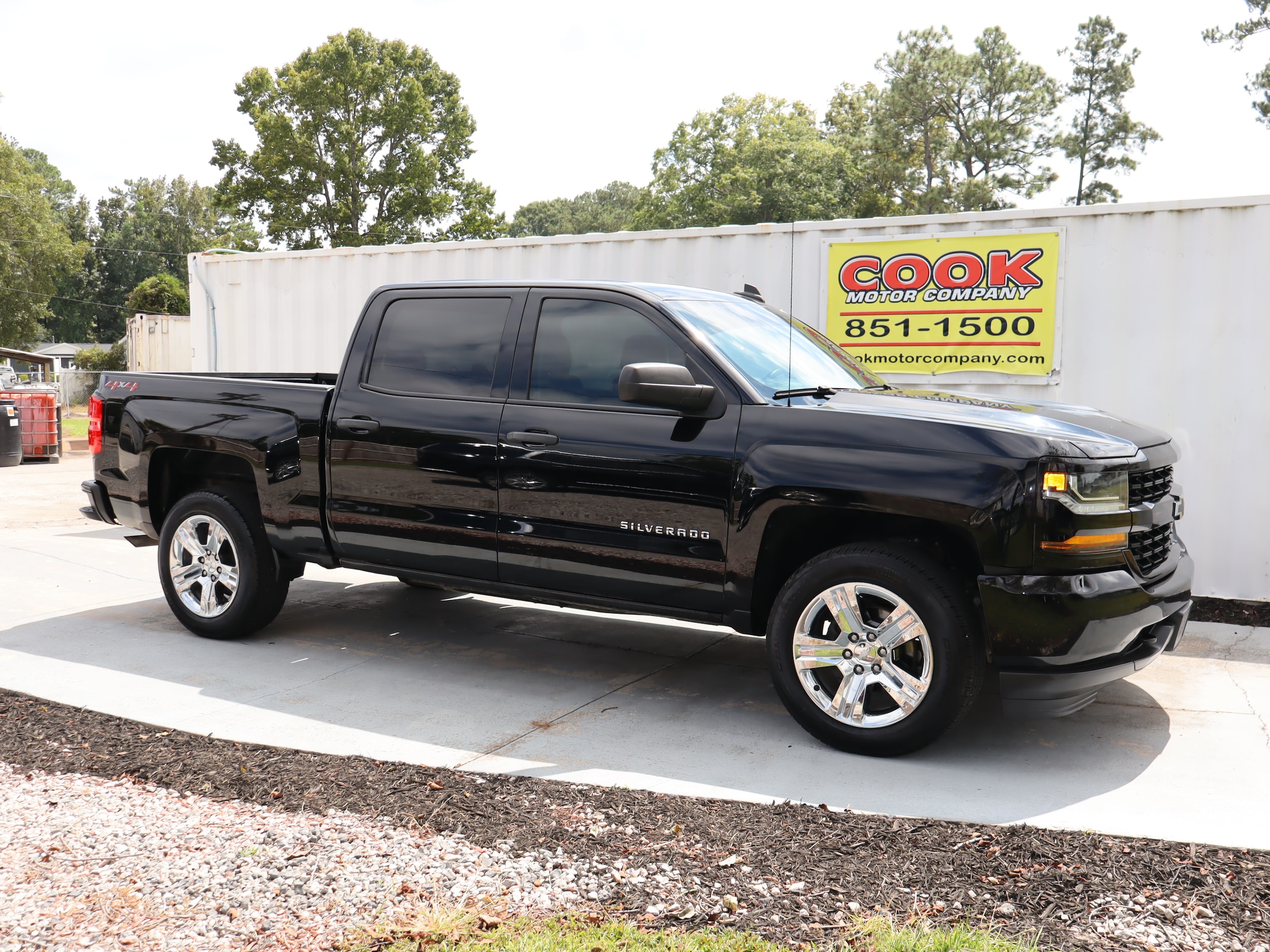 2018 Chevrolet Silverado 1500 Silverado Custom 4x4 Crew - 1
