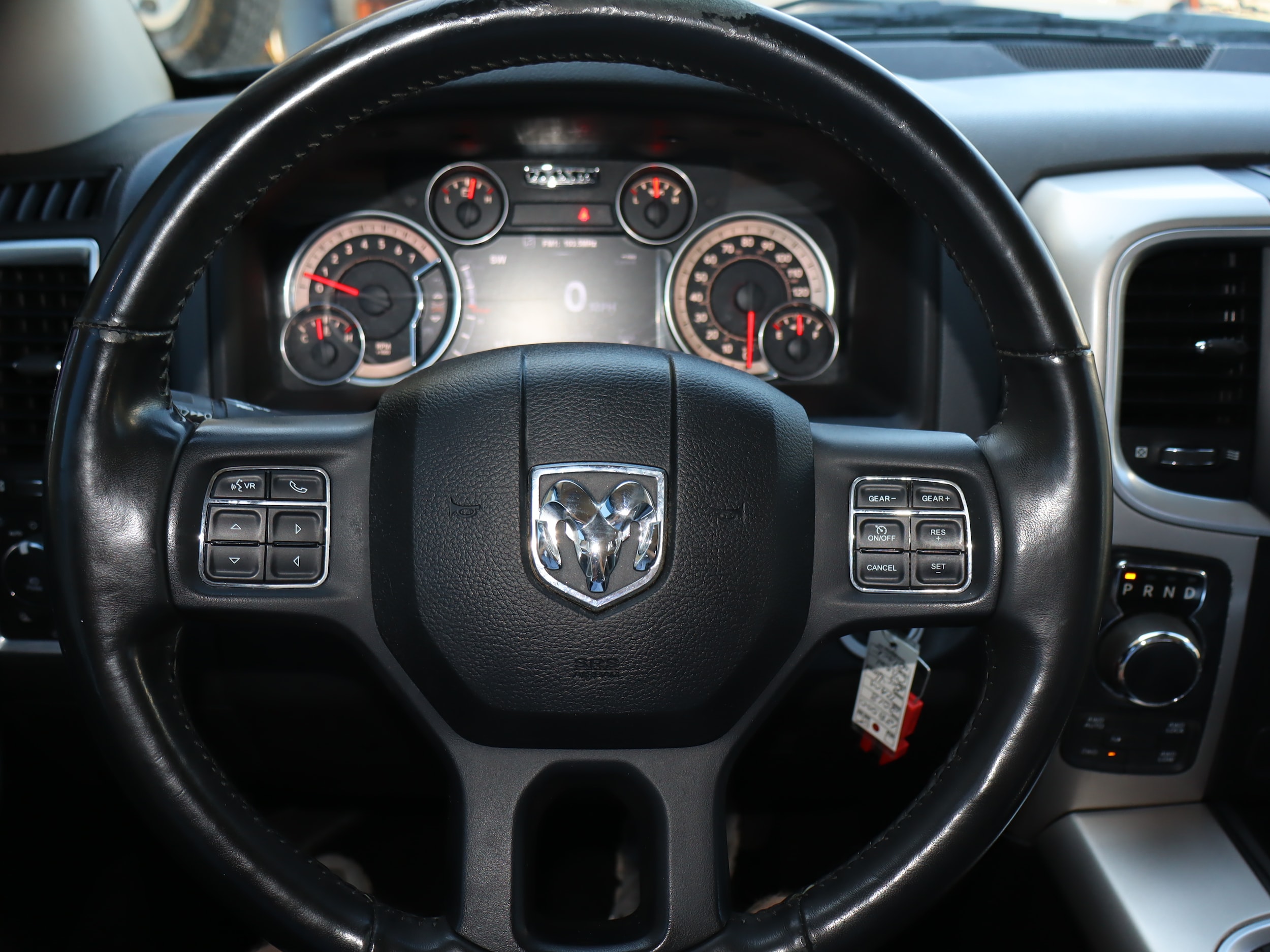 2018 Ram 1500 BIG HORN CREW CAB 4X4 Brilliant Black Crystal Pearlcoat at Cook Motor Company