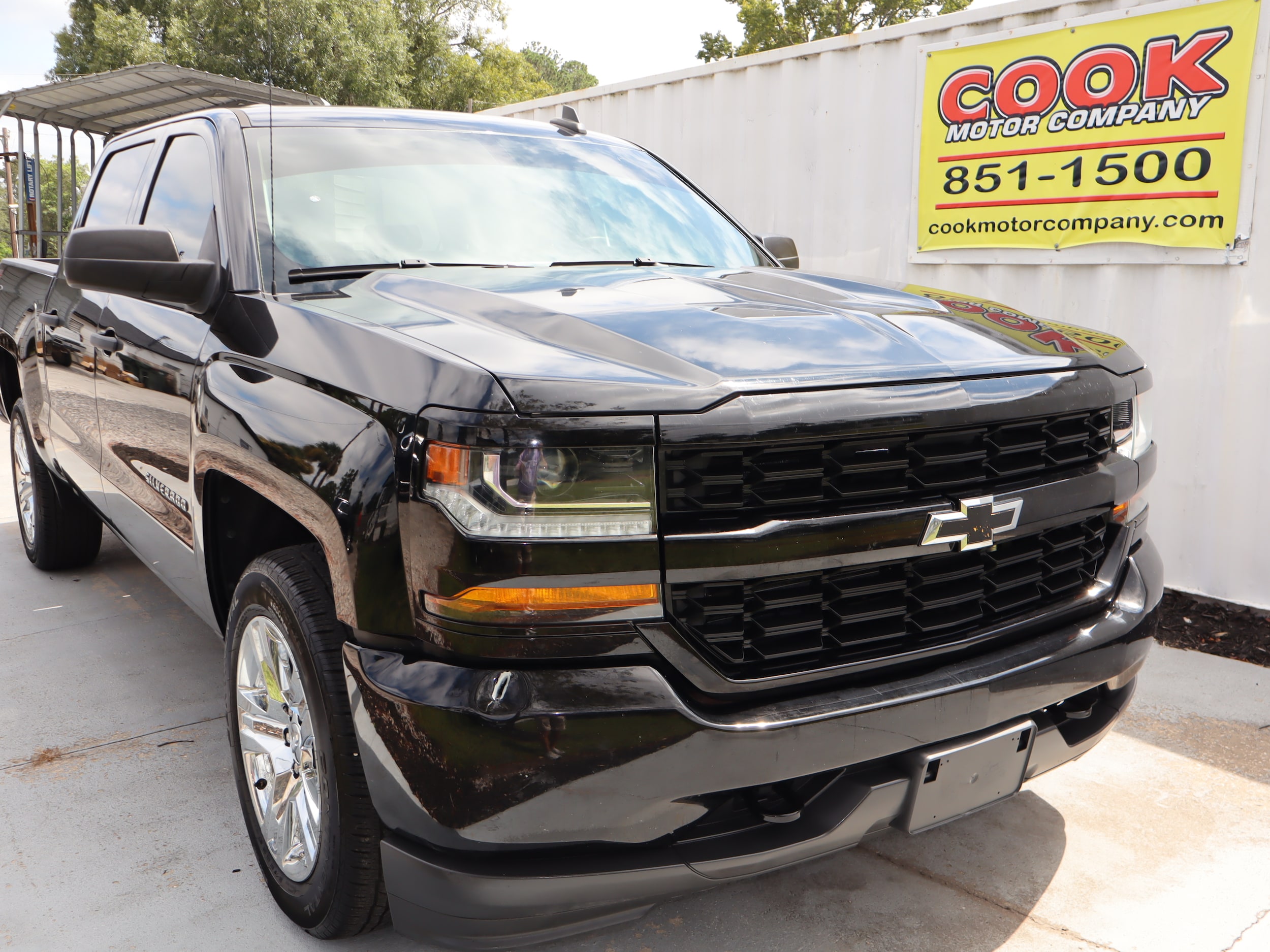 2018 Chevrolet Silverado 1500 Silverado Custom 4x4 Crew - 4