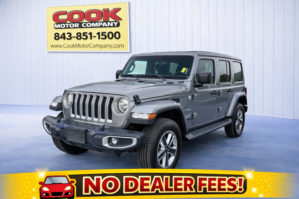 Used 2018 Jeep Wrangler Unlimited Sahara 4x4 SUV