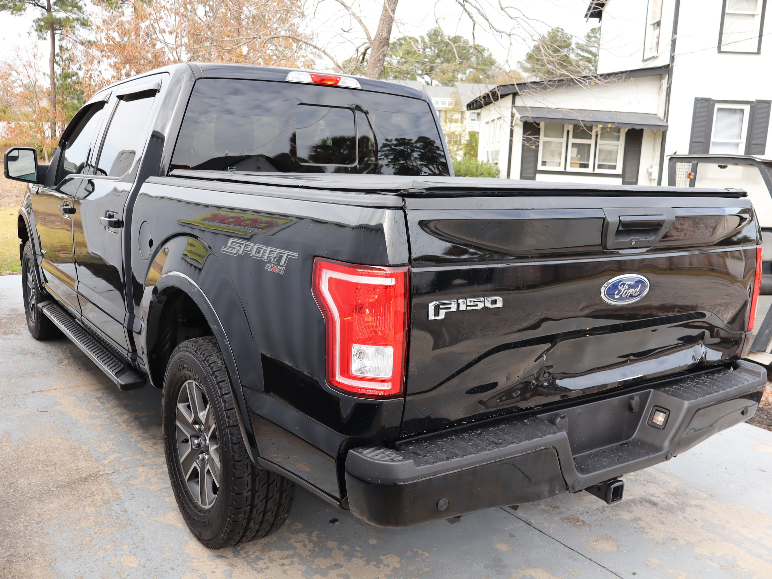 2017 Ford F-150 XLT SUPER CREW 4X4 Shadow Black at Cook Motor Company