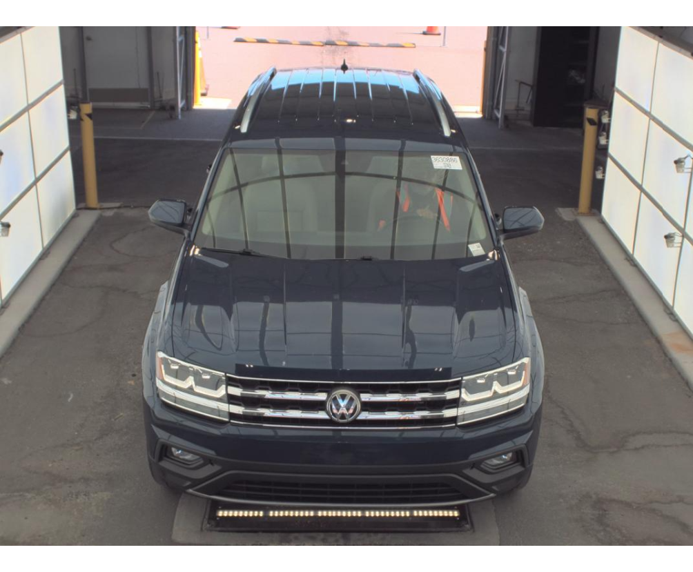 2019 Volkswagen Atlas 3.6L V6 SE w/Technology Blue Metallic at Cook Motor Company