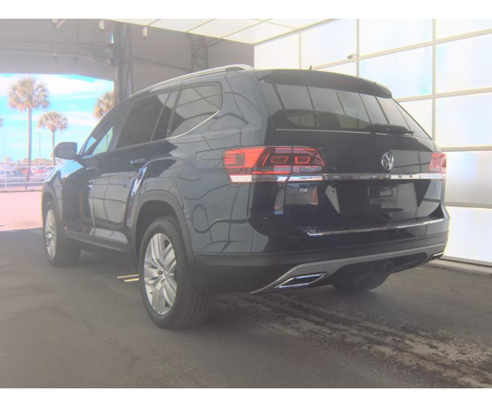 2019 Volkswagen Atlas 3.6L V6 SE w/Technology Blue Metallic at Cook Motor Company