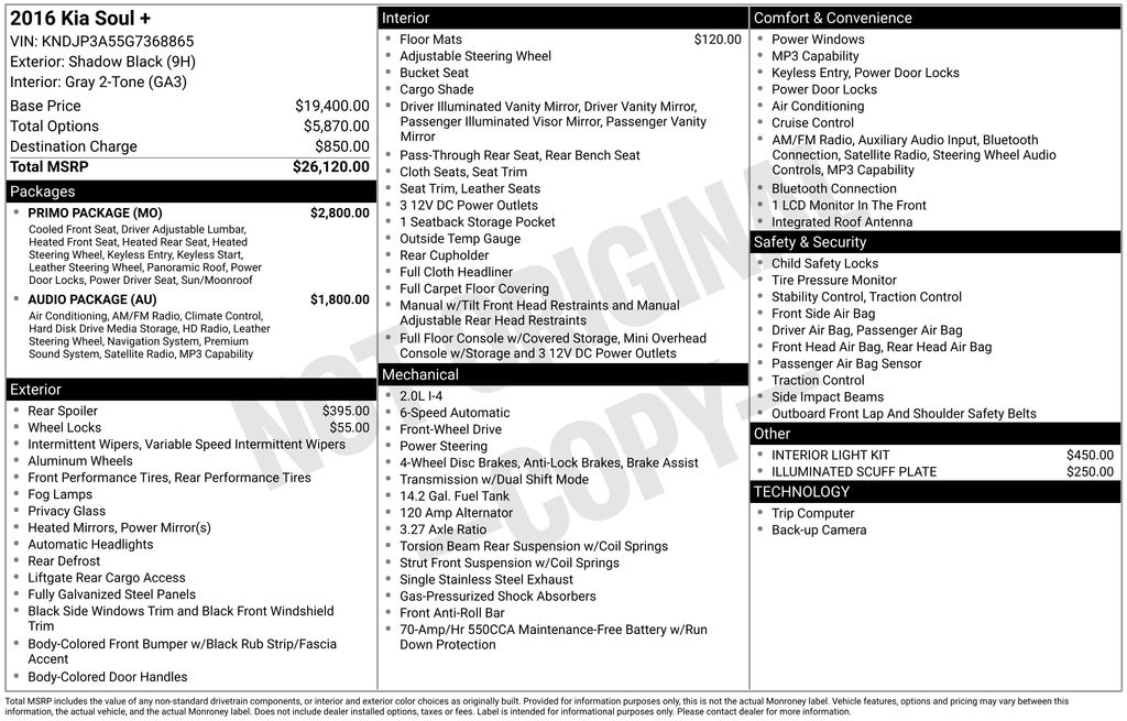 Thumbnail: 2016 Kia Soul - 7