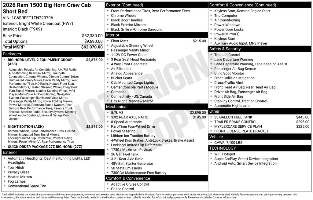 Thumbnail: 2026 RAM 1500 - 7