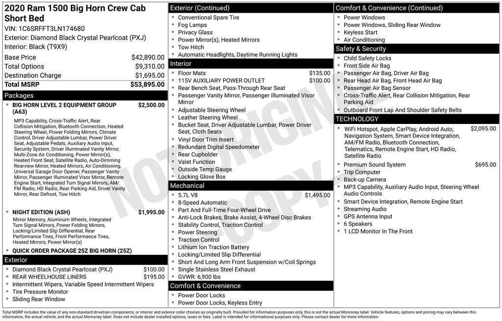Thumbnail: 2020 RAM 1500 - 7